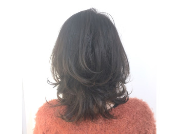 ショートバング×ウルフミディアム_20171107_1