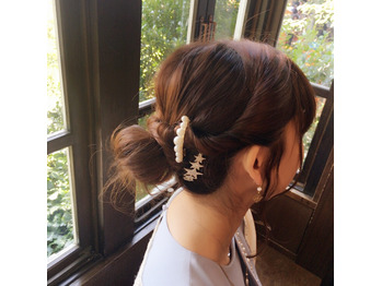 ヘアセット☆結婚式_20171109_2