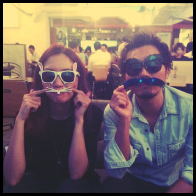 ヒゲ眼鏡・・・?? 池袋美容室 HAAAT 東口店