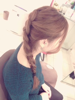 編みこみ☆エルサヘア♡　　　　　　　　　　　　池袋美容室　HAAAT　東口店