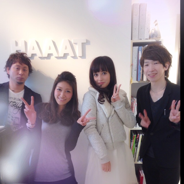 撮影☆　　　　　　　　　　　　　　　　　池袋美容室　HAAAT　東口店