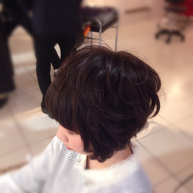 カーリーショート☆　　　　　　　　　　　　池袋美容室　ＨＡＡＡＴ　東口店