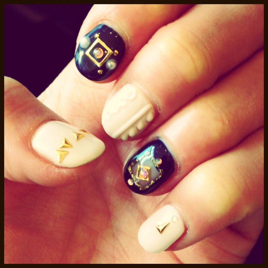 ニットネイル☆　　　　　　　　　　　　　　　　　池袋美容室　HAAAT　東口店