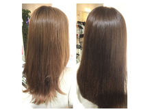 秋っぽいアッシュカラー