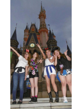 最近いつディズニー行ったけかな？？覚えてない笑