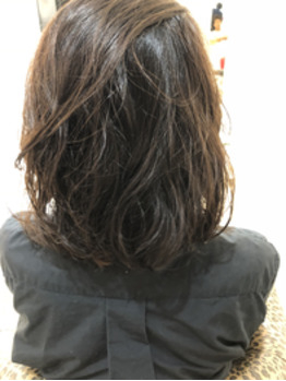 バッサリとイメチェン