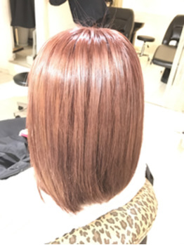 ピンクベージュが可愛い！！！