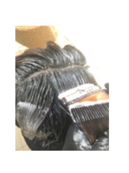 毛髪改善カラー