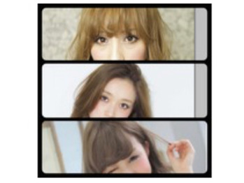 前髪パーマで楽チンスタイリング