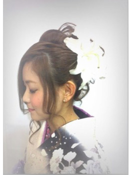 浴衣のヘアセットもお任せ下さい