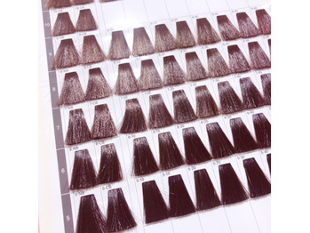 普通のカラーとアディクシーカラー