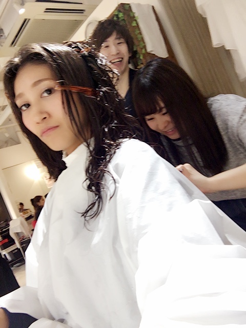 カットしてもらいました。