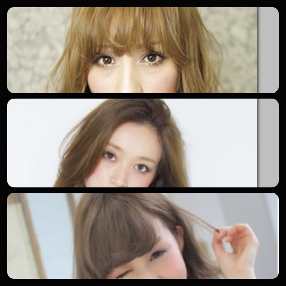 前髪パーマ☆　　　　　　　　　池袋人気美容室ＨＡＡＡＴ東口店