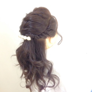 ヘアアレンジ☆ハーフアップ　　　　　　池袋美容室HAAAT東口店