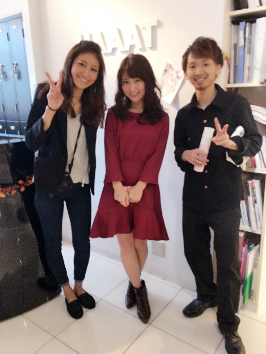 撮影☆森下まいさん♡　　　　　　　　池袋美容室HAAAT東口店