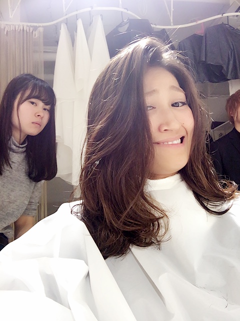 カットしてもらいました。