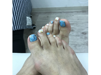 フットネイルしてきました☆彡