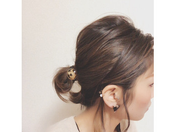 簡単ボブアレンジ