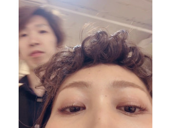 前髪パーマで楽チンスタイリング！