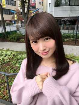 ストレートに飽きたら毛先にワンカール☆