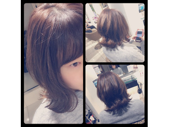 外ハネレイヤーボブ