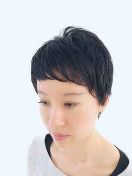 メンズライクなベリーショート