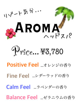 AROMA Head Spa