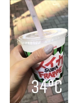 スイカにハマってます。