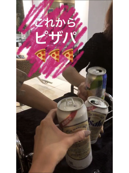 ピザパしました！