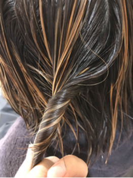 ハイライトオンカラー