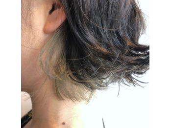 ホワイトアッシュインナーカラー