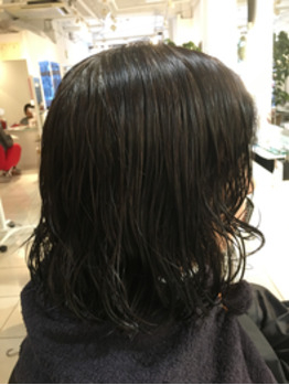 髪質改善カラー