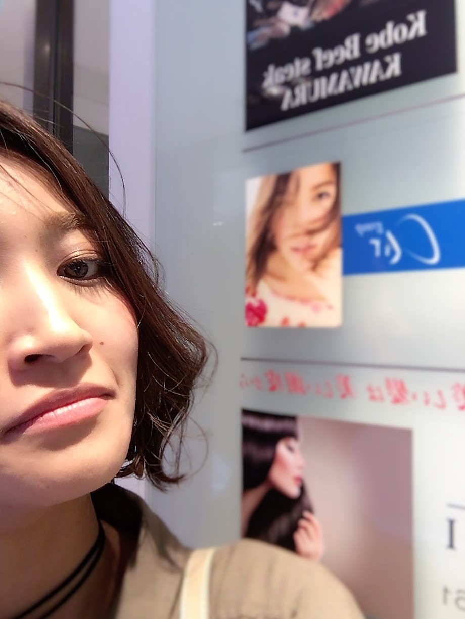 ばっさりいきました！！！セミロング→ショート