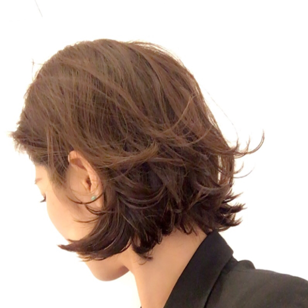 今日の高橋。外ハネボブ。