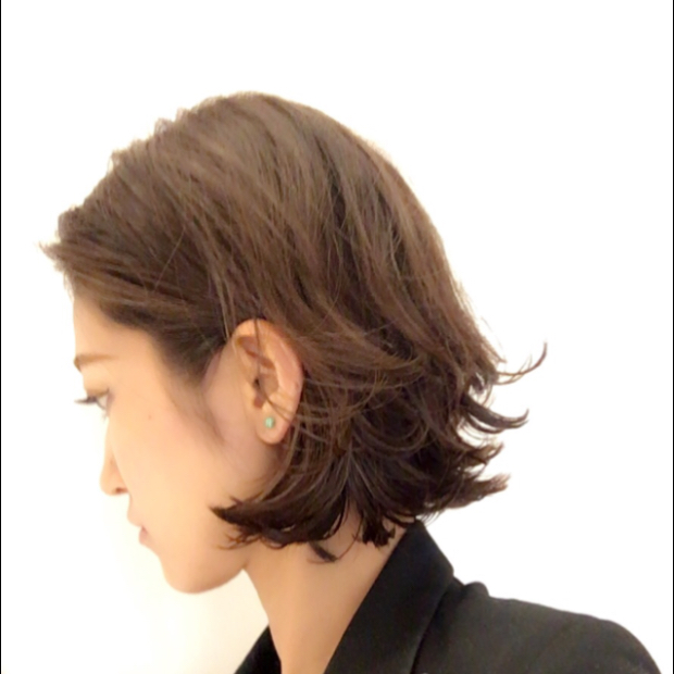 今日の高橋。外ハネボブ。