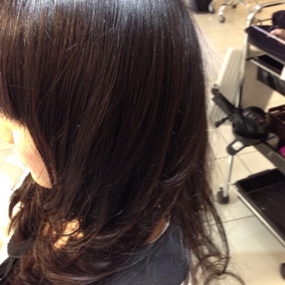 カールが出ましたね！よかったです（≧∇≦）