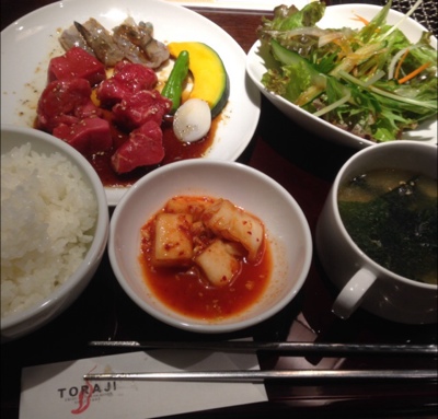 トラジでランチ　　　　　　　　　　　　　　　　　　　　　　　池袋美容室　ＨＡＡＡＴ　東口店