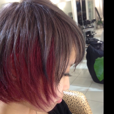 続ツートンカラー　　　　　　　　　　　　　　池袋美容室　ＨＡＡＡＴ　東口店