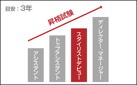 スタイリストデビュー
